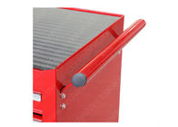Rojo levántese el pecho del gabinete de herramienta, balanceo grande de las diapositivas del cajón del transporte de Bell del gabinete del pecho de la caja de herramientas