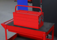 pecho portátil rojo de 450m m/del negro profesional de herramienta para almacenar las herramientas con 5 bandejas