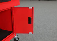 ISO9001 24 gabinetes de herramienta del metal del garaje del color rojo de la pulgada + pecho de herramienta combinado