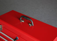 Pequeña caja de herramientas impermeable roja/del negro/del azul con la manija, pecho de herramienta de los mecánicos