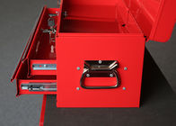 Pequeña caja de herramientas impermeable roja/del negro/del azul con la manija, pecho de herramienta de los mecánicos