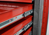 Rojo gabinete de herramienta de 770 del milímetro de los cajones del garaje mecánicos del almacenamiento