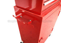 Sistemas de gabinetes rodantes rojos de la caja de herramientas del garaje del almacenamiento de 18 pulgadas con la puerta inferior